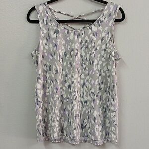 NEW SEW IN LOVE Wide Strap Tank Size Small